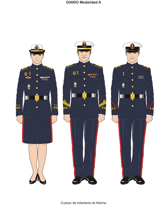 uniforme infanteria de marina